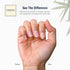Onsen Secret Japanese Nail File, Professional 6-Pack, Double Sided Natural & Acrylic Nail Filers, Disposable
