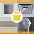 1 Piece Yellow Hand Held Cleaner Tool for Window Venetian, Washable Mini Cleaner Brush, 7 Finger Dusting Tool for Air