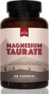 Natural Rhythm Magnesium Taurate, High Absorption Taurate, 750mg (150mg of Elemental Magnesium) 120 Capsules