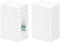 ZUPERIA Terry Towels Pack of 24 (14" X 17" Inches) 100% Cotton