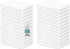 ZUPERIA Terry Towels Pack of 24 (14" X 17" Inches) 100% Cotton