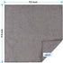 HOMEXCEL Microfiber Cleaning Cloths, 24 Pack, Lint Free, Highly Absorbent, Reusable Cleaning Rags for House