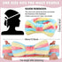 WILLBOND 24 Pack Spa Headband Bow Hair Band Facial Makeup Headband Women For Face Wash Adjustable Skincare Soft Flannel Towel Head Wraps for Shower Washing Face Girls Yoga Sports, 24 Styles