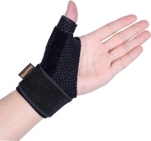 THX4COPPER Compression Splint - Reversible Thumb Wrist Stabilizer for BlackBerry Thumb, Hand Pain Relief, Comfortable