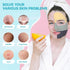 Turmeric Vitamin C Clay Face Mask - Dead Sea Mud Mask, Facial Skin Care Sets for Women & Men, 2.5 OZ each