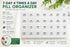 Healthaccessories 7 Spanish Pill Box Day Four Times a Day Weekly Pill Planner Organizer - Large Compartment Pill Boxes