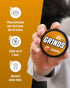 Grinds Coffee Pouches, 3 Cans of Caramel, 18 Pouches Per Can, Tobacco Free & Nicotine Free Healthy Alternative