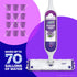 Swiffer PowerMop Multi-Surface Refill Pack for Floor Cleaning - Includes 5 Mopping Pad Refills and 1 Lavender Scent