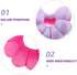 Pumpkin Seat Cushion and Donut Pillow for Bed Sores, Round Nursing Pad Flower Pattern, Soft Hollow Nursing Pillow