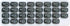 Monthly Med Organizer with 31 Daily Removable Pill Pods, Numbered Pillboxes for Home, Work, Travel