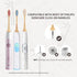 Bamboo Electric Toothbrush Heads, Plant-Based Soft Bristles, Compatible with Philips Sonicare