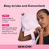 SKIN GYM Cryo Chill Ice Face Mask with Ice Beads - Custom Straps for Advanced Cold Therapy, Facial Care Spa