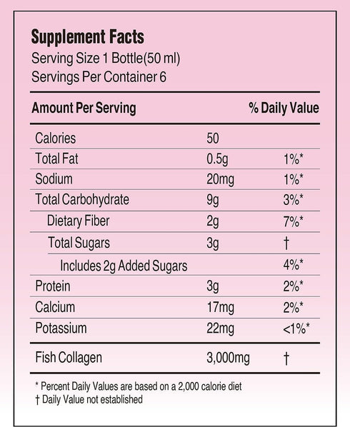 Innerb Glowshot Collagen (10.1fl oz, 6 Servings) - Low-Molecular-Weight Fish Collagen Shots for Skin, Hair, Nails