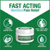 Biofreeze Menthol Pain Relieving Cream 3 OZ Jar (Pack Of 2) - Pain Relief for Sore Muscles and Joints