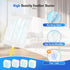 50 Count Heavy Duty Duster Replacement with 1 Handle, 180° Multi-Surface Feather Duster Refills Compatible with Swiffer