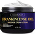 Frankincense Oil Massage Cream Lotion 4 Fl Oz - Medium Glide for Relaxing Sore Muscles and Nourishing Skin