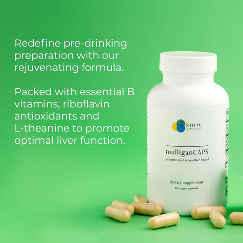 Pre-Celebration Blend | Prep, Party, Wake Up Refreshed | Boost Recovery with Antioxidants & B Vitamins - 60 ct.