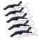 HH&LL Hair Clips for Women – Wide Teeth & Double-Hinged Design, Alligator Styling Sectioning Clips, 10 Pack