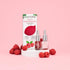 Nailtopia Nails are Nourished Kit - Plant-Based Treatment for Dehydrated Brittle Nails & Cuticles, Raspberry Extract