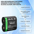 KOOAQQ CR-P2 2000mAh 6 223A, 2CR-P2, EL223AP DL223A, 4-Pack Batteries, (New Upgraded) Volt Lithium Photo Battery