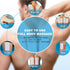 TENS Unit Pads, 2"X4", 24Pcs, Reusable Latex-Free Replacement Pads for Muscle Stimulator Electrotherapy