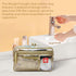 Rough Enough Clear Toiletry Bag for Traveling Women, Large Stiff Makeup Cosmetic Organizer for Travel Size Toiletries