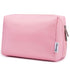 Narwey Cute Makeup Bag, Travel Cosmetic Organizer with Compartments for Women and Girls, Large, Pink