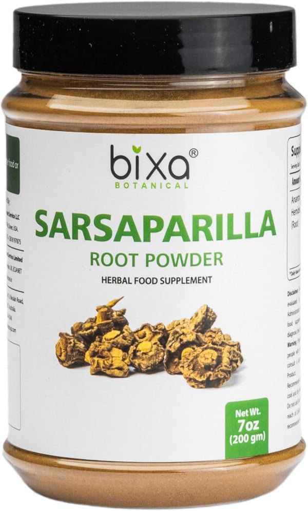 bixa BOTANICAL Sarsaparilla Root Powder | HEMIDESMUS INDICUS | Anantmool | 200 Grams | Ayurvedic Herbal Supplement