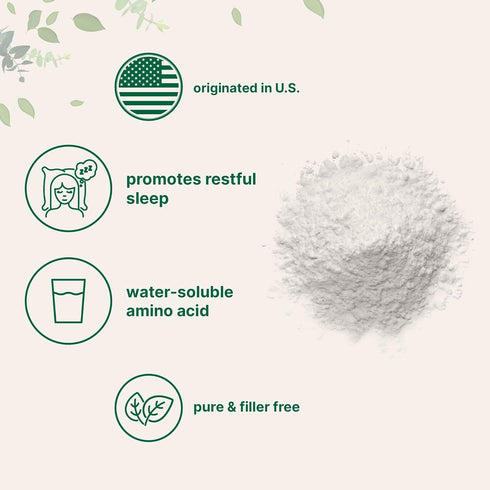 Micro Ingredients Glycine Powder, 1KG (2.2 Pounds), 1000mg Per Serving, Supports Restful Sleep, USA Product