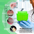 Colorful Plastic Dental Orthodontic Retainer Container Cleaning Case, Mouthguard Storage Soaking Case for Travel
