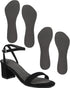 2 Pairs Pigskin High Heel Cushion Inserts - Anti-Slip Shoe Inserts for Dress Shoes Pain Relief, Women M 7.5-9