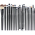 20 Pieces Makeup Brush Set, Professional Face Eye Shadow Eyeliner Foundation Blush Lip Brushes, Powder Liquid Cream Tool