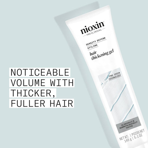 Nioxin Density Defend Hair Thickening Gel 5.1 oz for Volumizing Hair