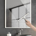 Hiware All-Purpose Shower Squeegee – Stainless Steel for Shower Doors, Bathroom, Window, and Car Glass