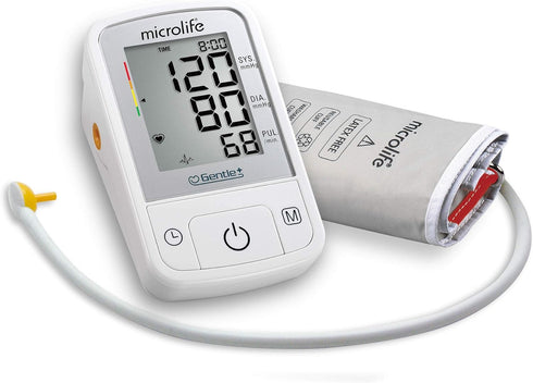 Microlife BPM2 Advanced Automatic Digital Blood Pressure Monitor, Wide-Range Cuff Fits Most Adult Arms