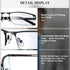 Reading Glasses for Men, 2.0 Blue Light Blocking Metal Readers