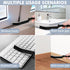 smcca 7Pcs Hard Bristle Crevice Cleaning Brush - Grout Cleaner Brush, Gap Cleaning Tools, Effective Tile Cleaning Brush