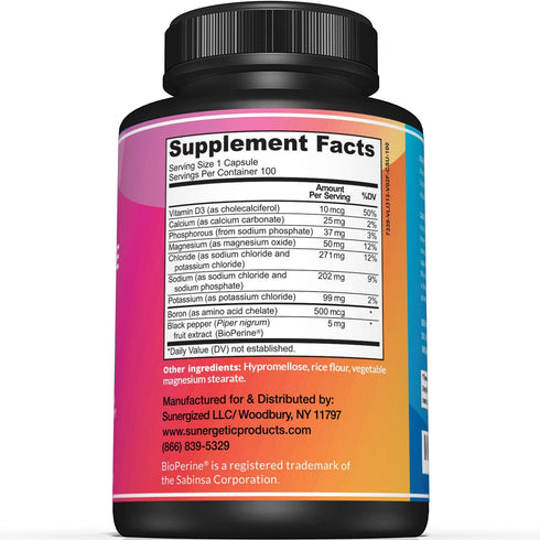 Premium Electrolyte Capsules – 100 Capsules for Keto, Low Carb, Rehydration & Recovery – Electrolyte Replacement Tablets