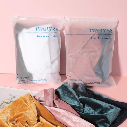 IVARYSS Headbands for Women - Non-Slip, Stretchy Hair Accessories for Yoga, Fashion, Travel, 6 Pack