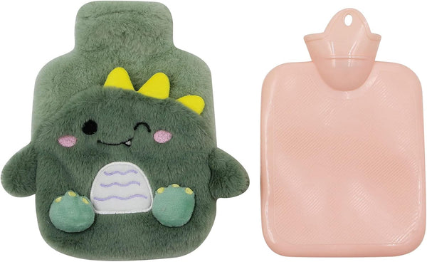 MOSSTYUS MOSSTYYUS Hot Water Bottle Rubber Hand Warmer Bed Bottle with Plush Cover
