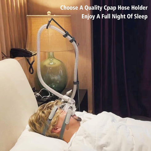 LONYEON CPAP Hose Holder - CPAP Hose Hanger for Bed Avoid Tangling and Prevent Blockage,Keeps The Air Hose Up and Away