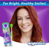 Tongue Cleaner 3-Pack with Gentle Cheek Scraper, Two-Sided Head for Fresh Breath