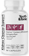 Youth & Tonic Kidney Cleanse & Detox Supplement with Cranberry Extract, Supports Urinary Tract Health, 30 Vegetarian