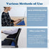 Small Wedge Pillow, Positioning Pillow for Bed Sores, Yoga Wedge Pillow for Laptop, Mini Wedge Pillow for Chair (1 Unit)