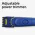 Schick Hydro Groomer Beard Trimmer for Men, Blue, with 5 Razor Blades