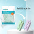 Mint Dental Flossers, Twin Line Unbreakable Handy 2 Case, 10 Count Mint Flavor High Stretch Floss Picks (2 Box, Green)