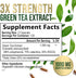 Green Tea Extract Capsules 1000mg 98% Standardized EGCG - 3X Strength for Natural Energy - 240 Capsules