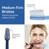 Pack 1 TePe Select Medium Toothbrush, Adult Medium-Bristle Toothbrush with Compact Tapered Head and Angled Neck