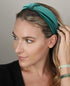 Tobeffect Headbands for Women, African Boho Wide Hairband Knotted Head Wraps, Hair Accessories