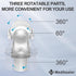 2 Packs Replacement Swivel Elbow Connector, Compatible with F20 and F30, Tube Quick-Release Elbow
